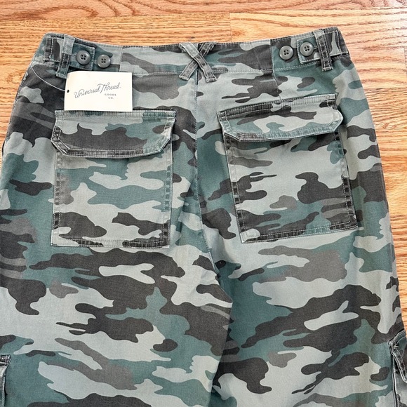Universal‎ Thread Women's Cargo Pants Camouflage Utility Green Size 10 NWT - Picture 6 of 11